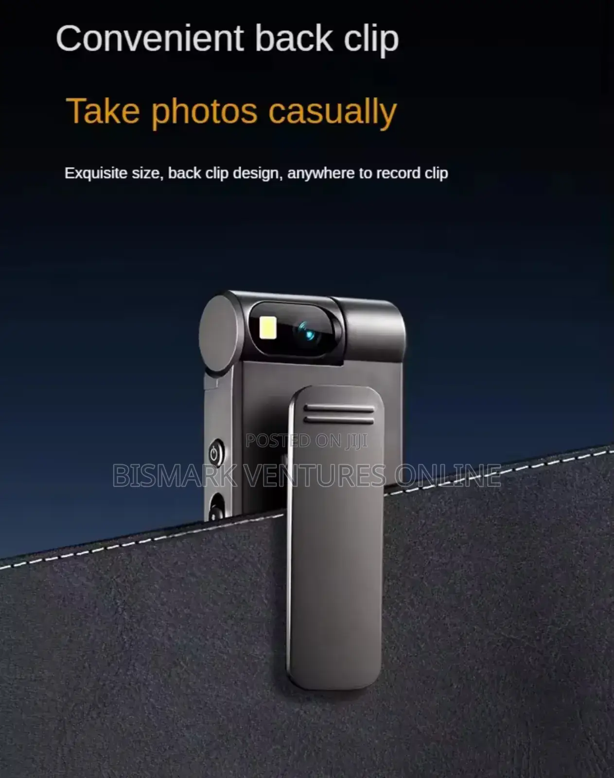 Body Wearing Camera Portable Video Recorder With 1.3 Inch