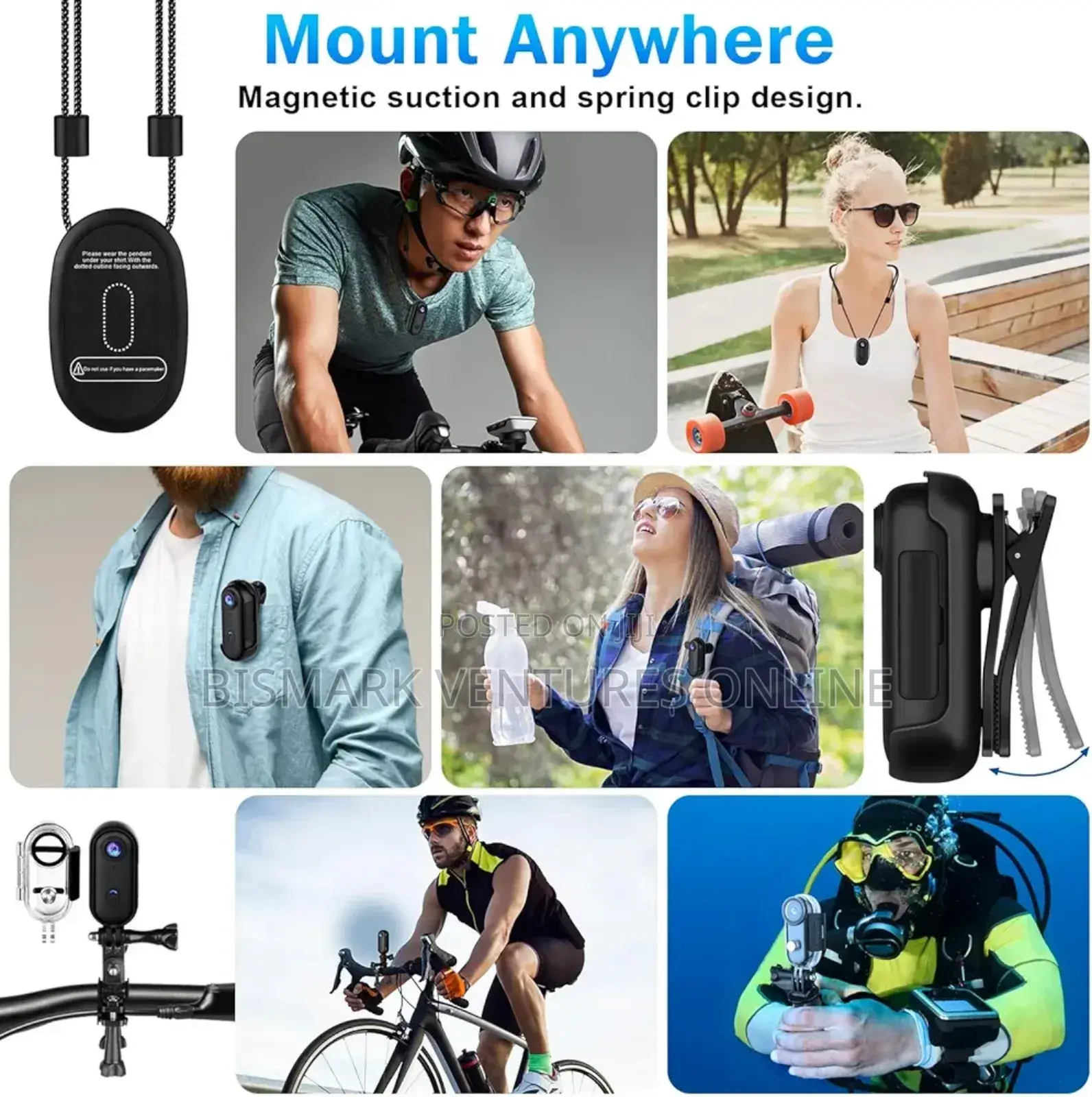 I3 Thumb Action Camera