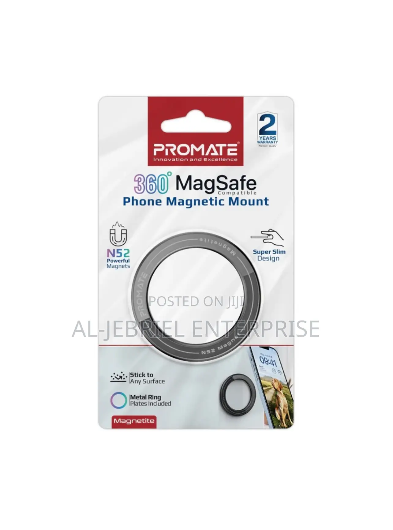 Promate Magnetite 360 Degree All-Surface M Magnetic Mount