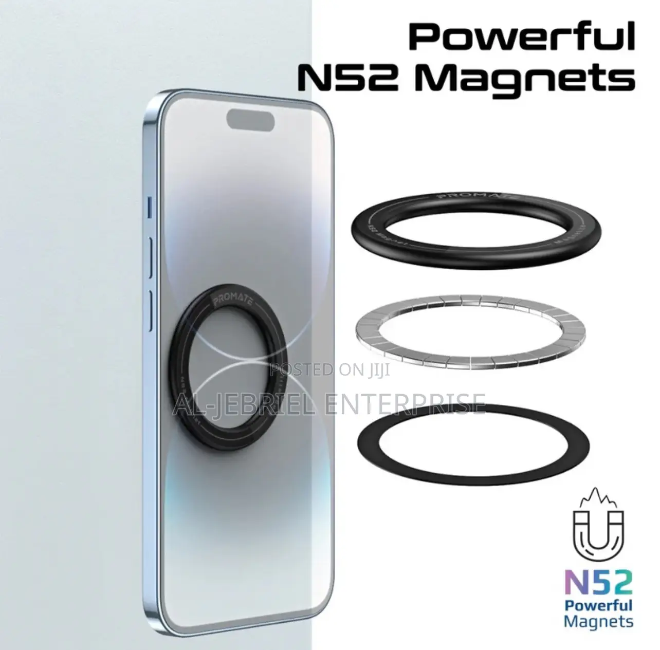 Promate Magnetite 360 Degree All-Surface M Magnetic Mount
