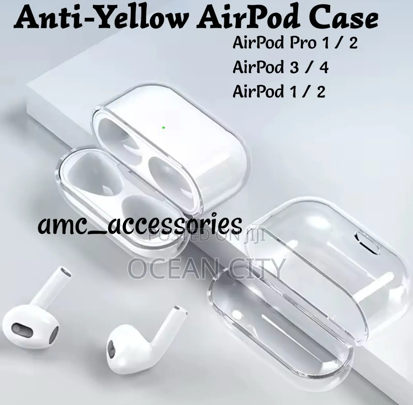 Anti Yellow Apple Airpod Cases