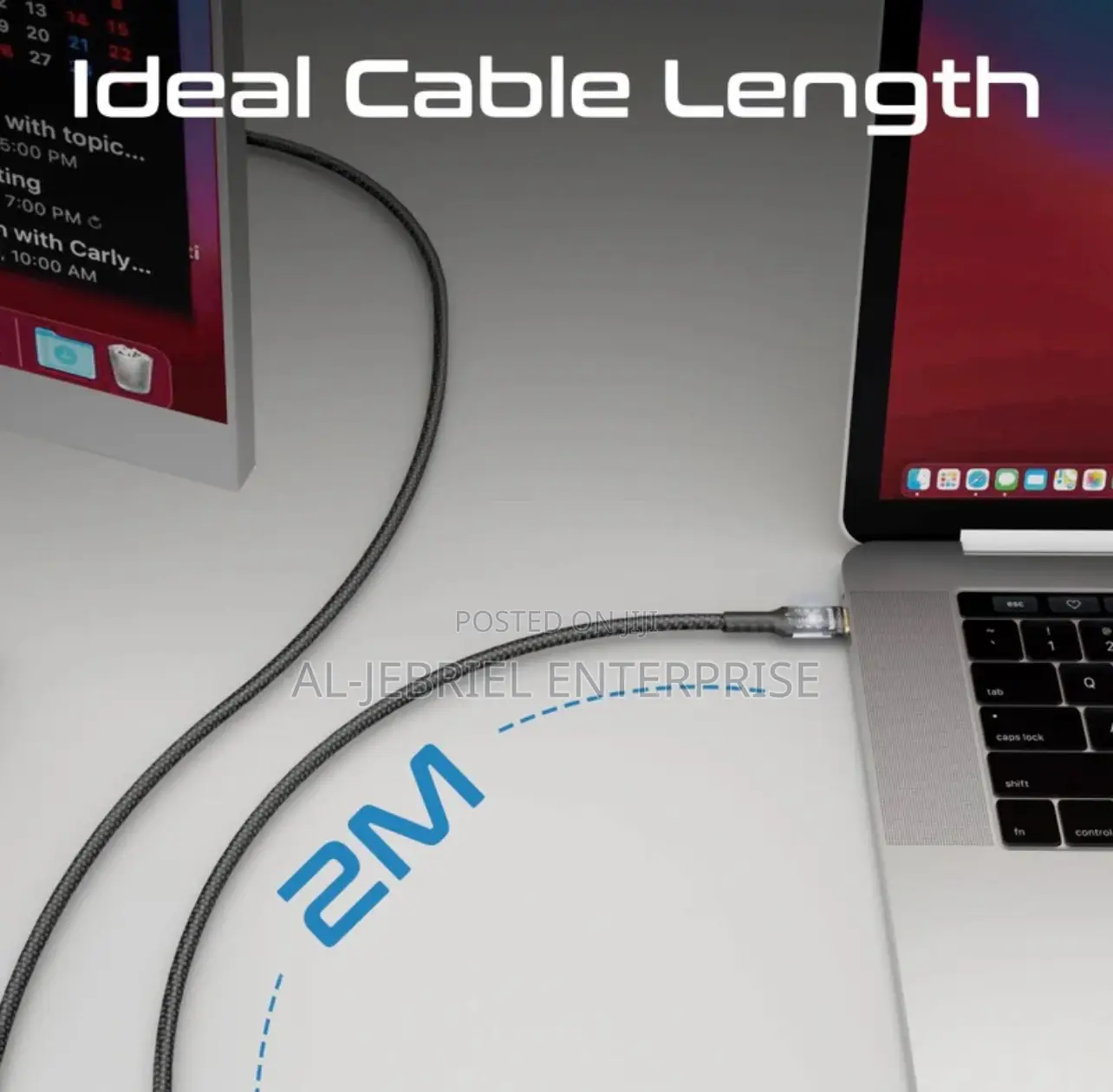 Promate Lucidline-Cc200 100w PD High Tensile USB-C Cable