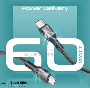 60 Watts PD Promate Fletchlink-Cc USB-C to USB-C Cable