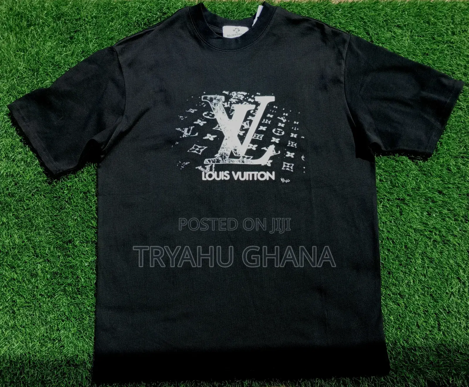 Buy Simple Original Black Men's Louis Vuitton T-Shirts