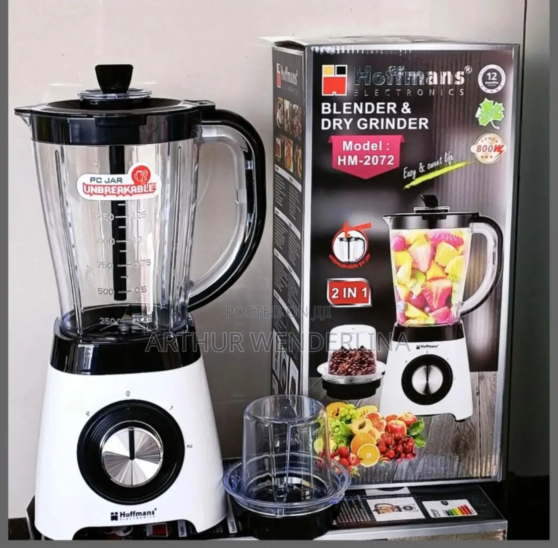 Hoffman 2 in 1 Blender
