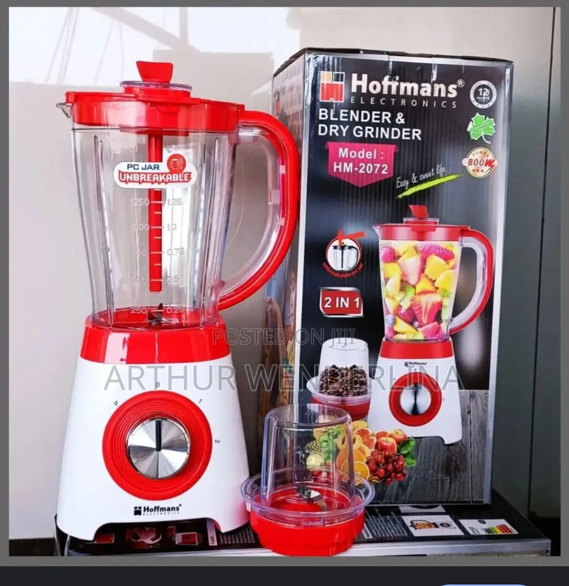 Hoffman 2 in 1 Blender