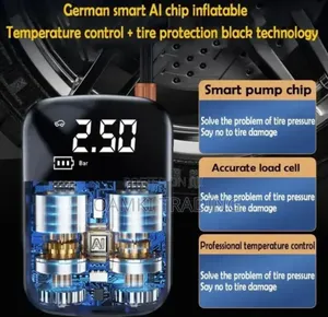 Wireless Car Air Compressor Tyre Inflator Digital Screen Ai
