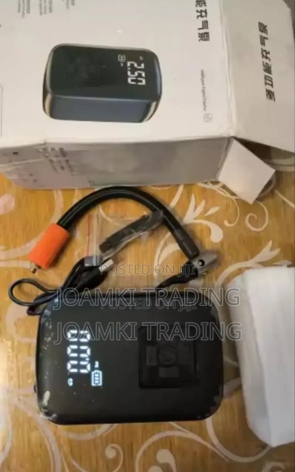 Wireless Car Air Compressor Tyre Inflator Digital Screen Ai