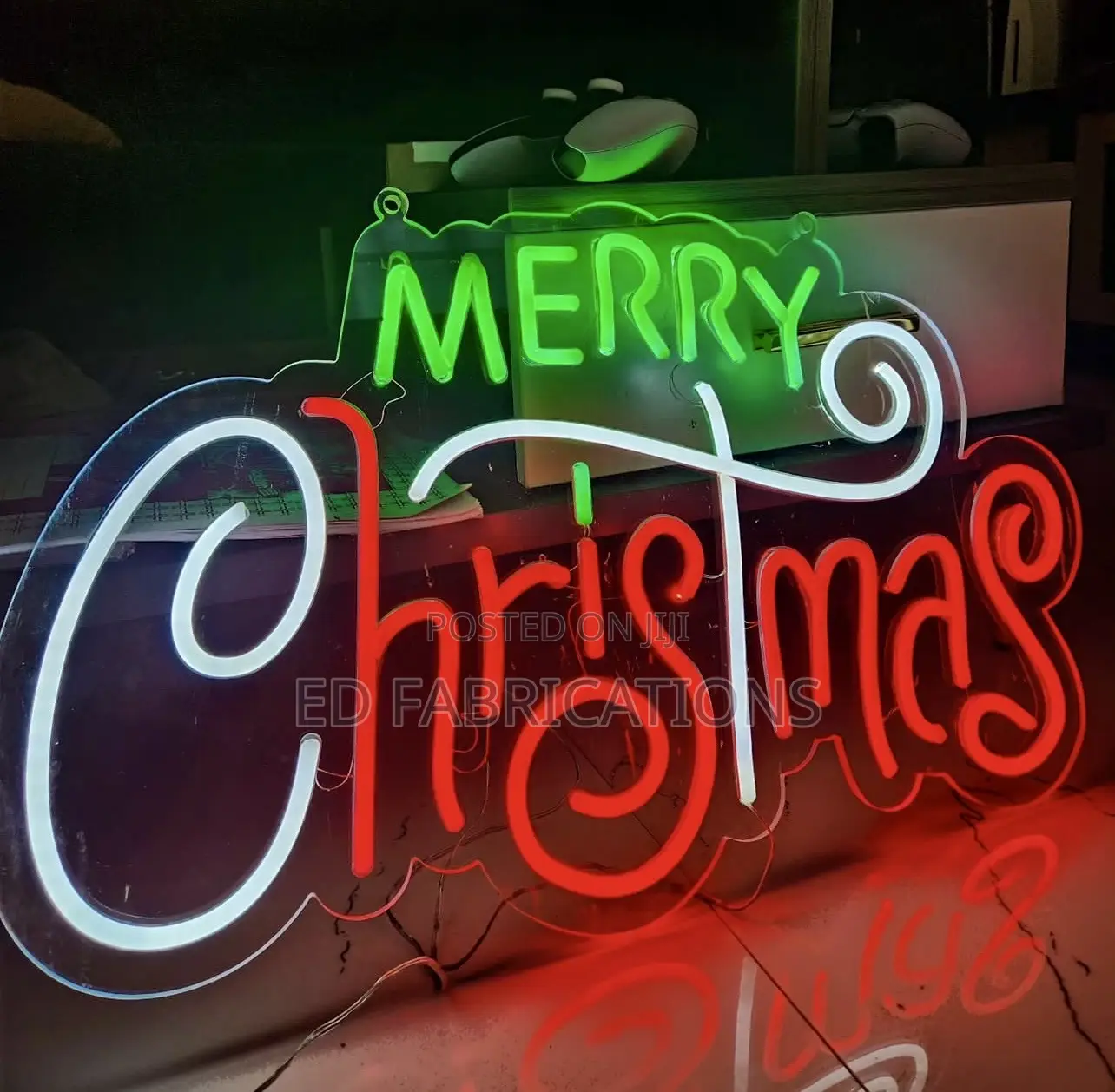 Neon Signage, Christmas Neon Lights