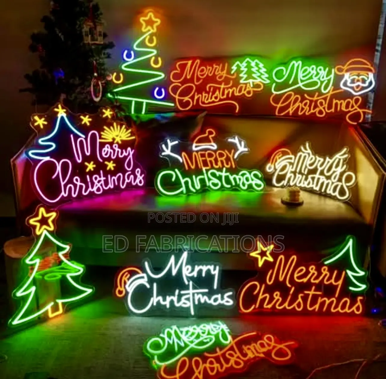 Neon Signage, Christmas Neon Lights