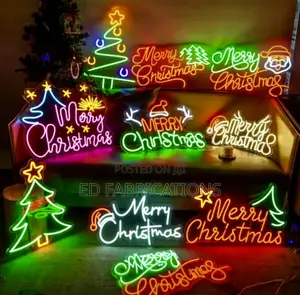 Neon Signage, Christmas Neon Lights