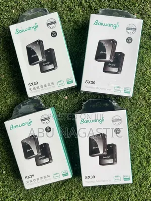 Portable Sx39 Wireless Lavalier Microphone