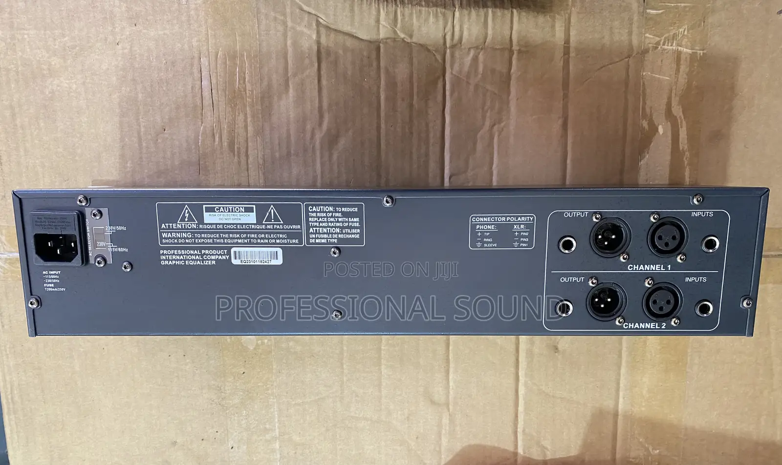 Tremor Professional Graphic Equalizer