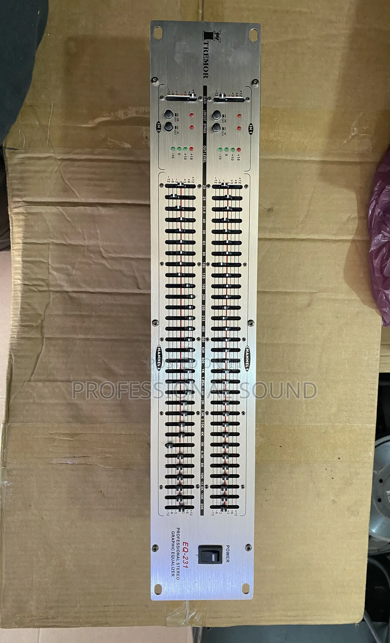 Tremor Professional Graphic Equalizer