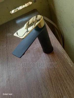 Black and Gold Mixture Tap,Hot and Cold Basin Tap,Faucet