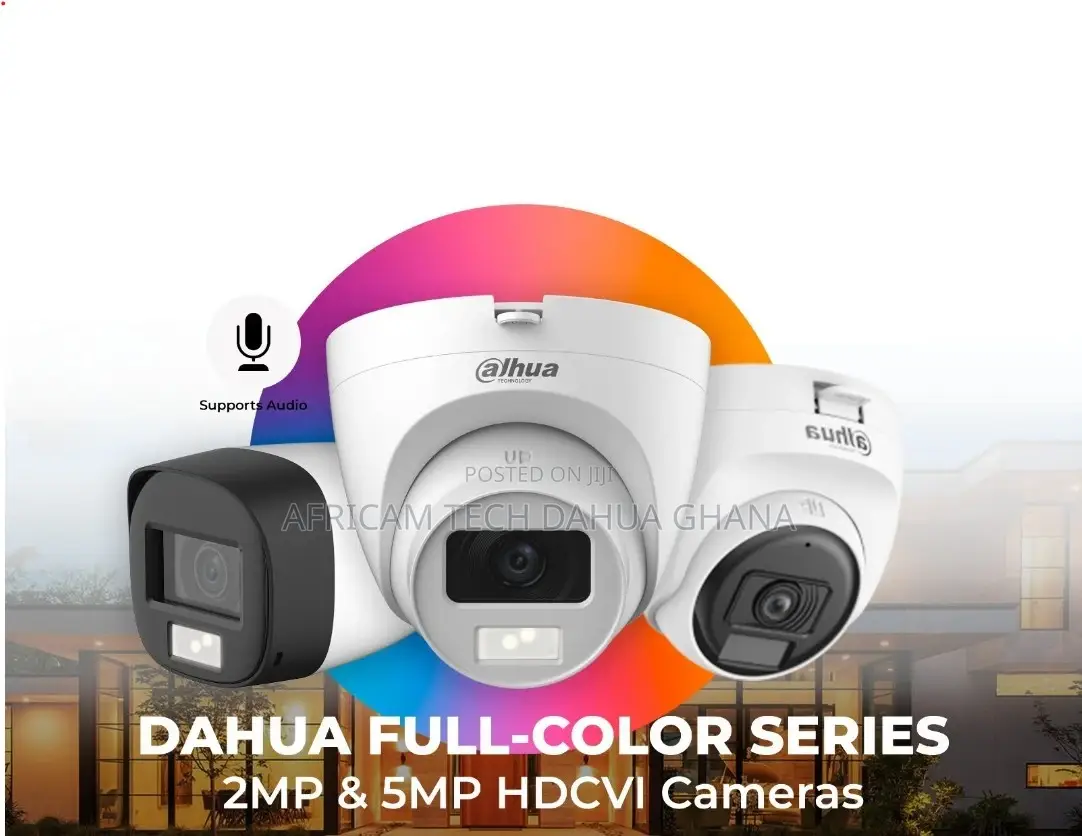 Dahua Full Color Series(2 and 5 MP Hdcvi Cameras)