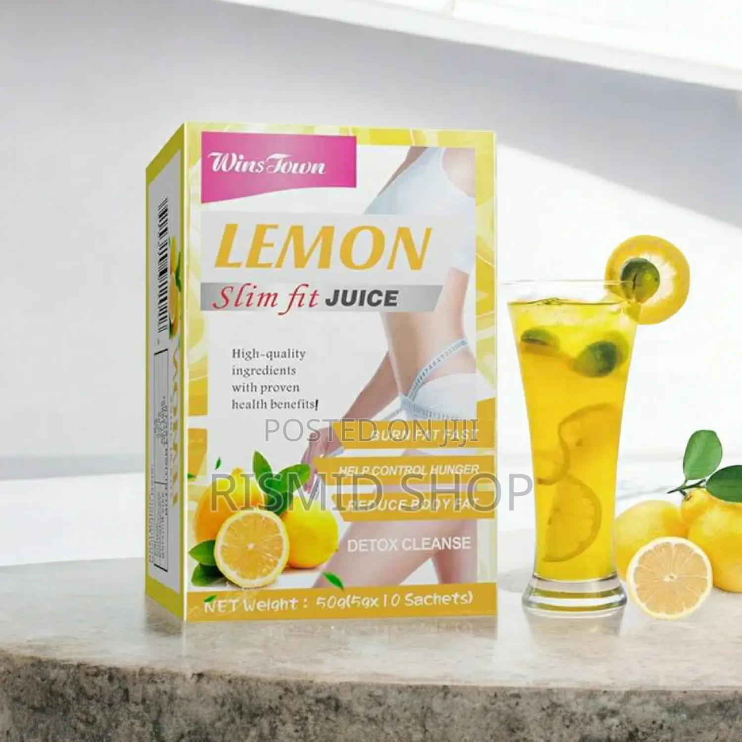 Slim Fit Juice for Weight Loss (Lemon Flavour)