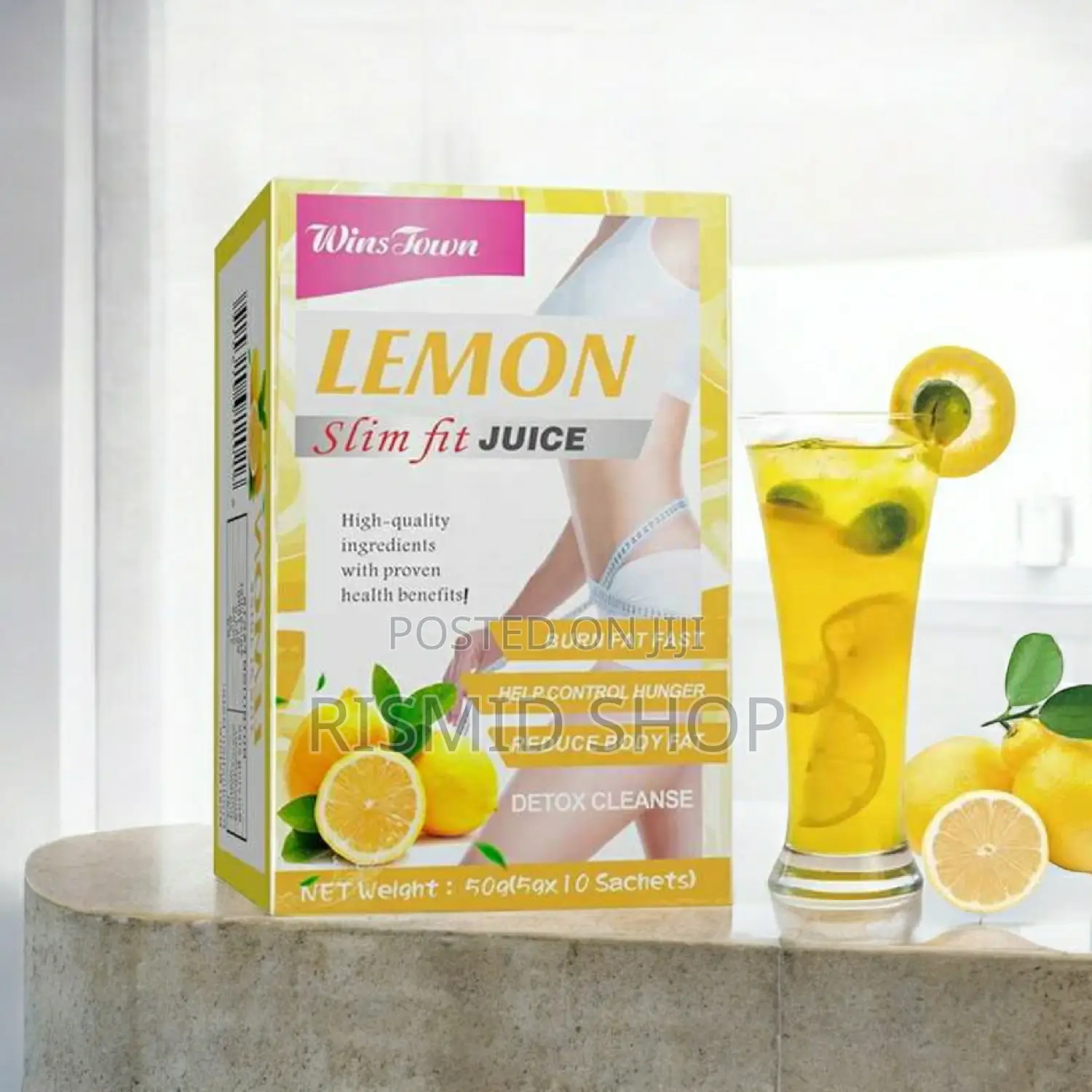 Slim Fit Juice for Weight Loss (Lemon Flavour)