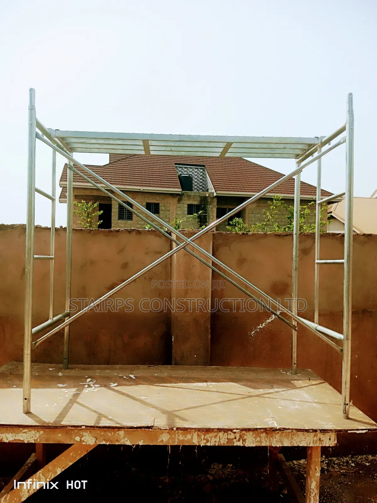 Galvanized China Scaffolds 5.5ft Tall for Sale.