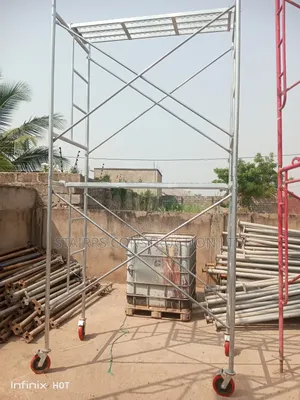 Galvanized China Scaffolds 5.5ft Tall for Sale.