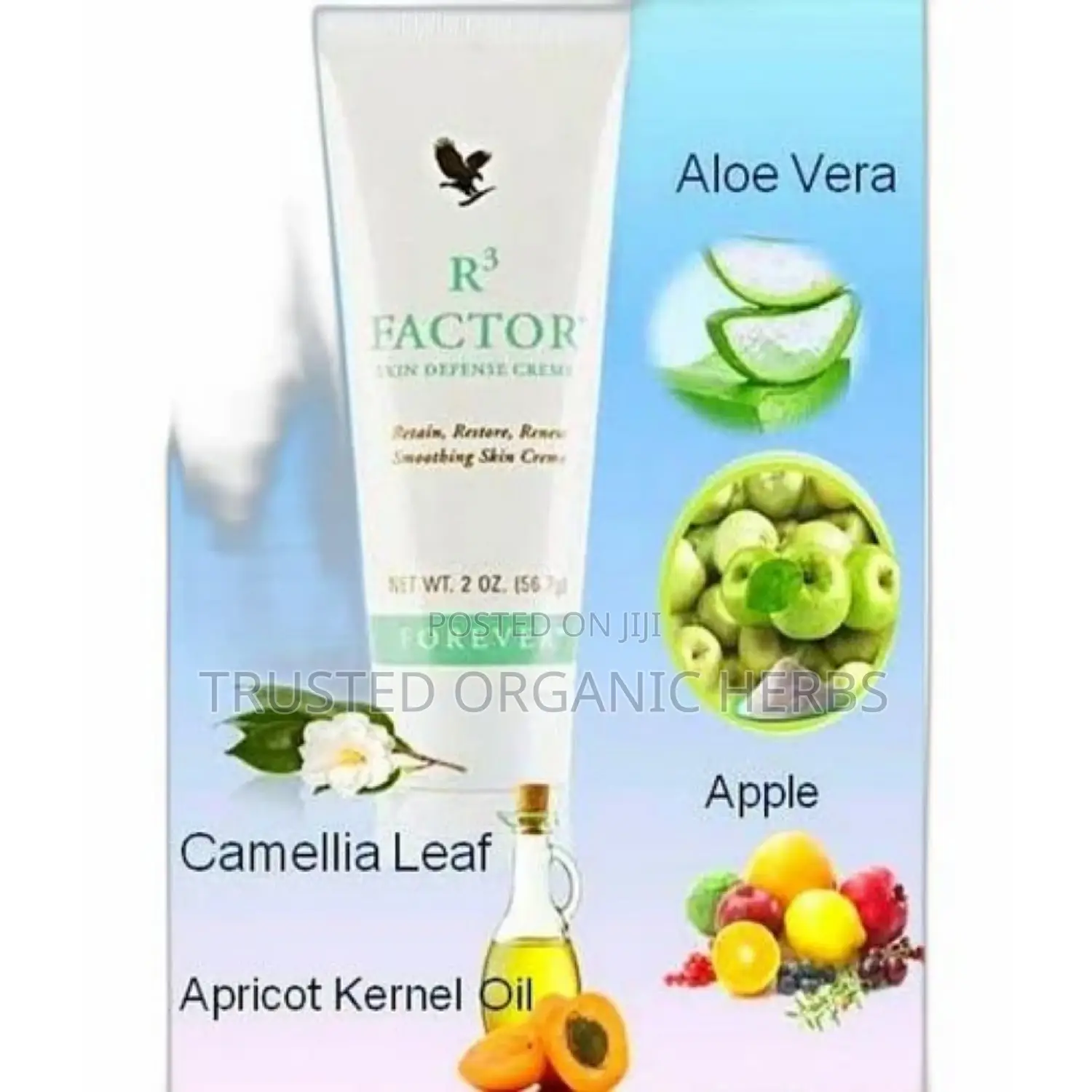 Forever R3 Factor-Retains, Restores Renew Your Skin to Glow