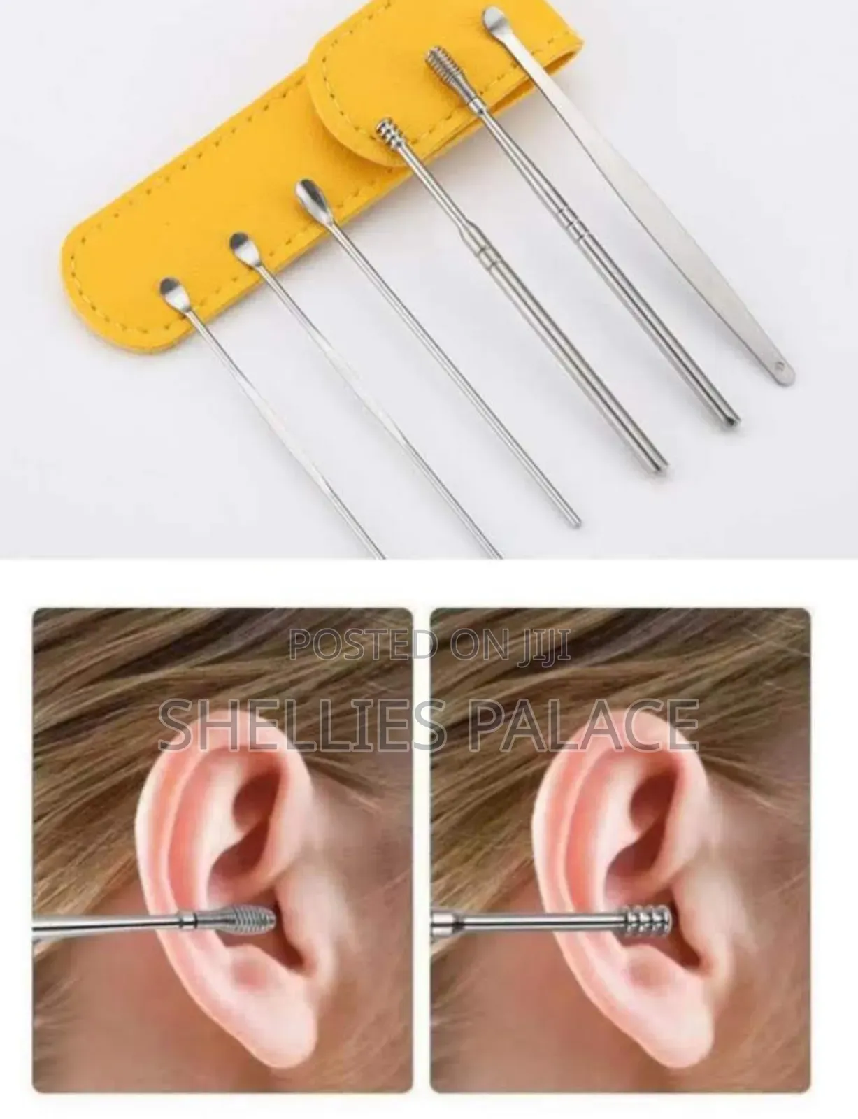 6pcs Earpick Ear Digging Spoon Dear Deep Clear Different