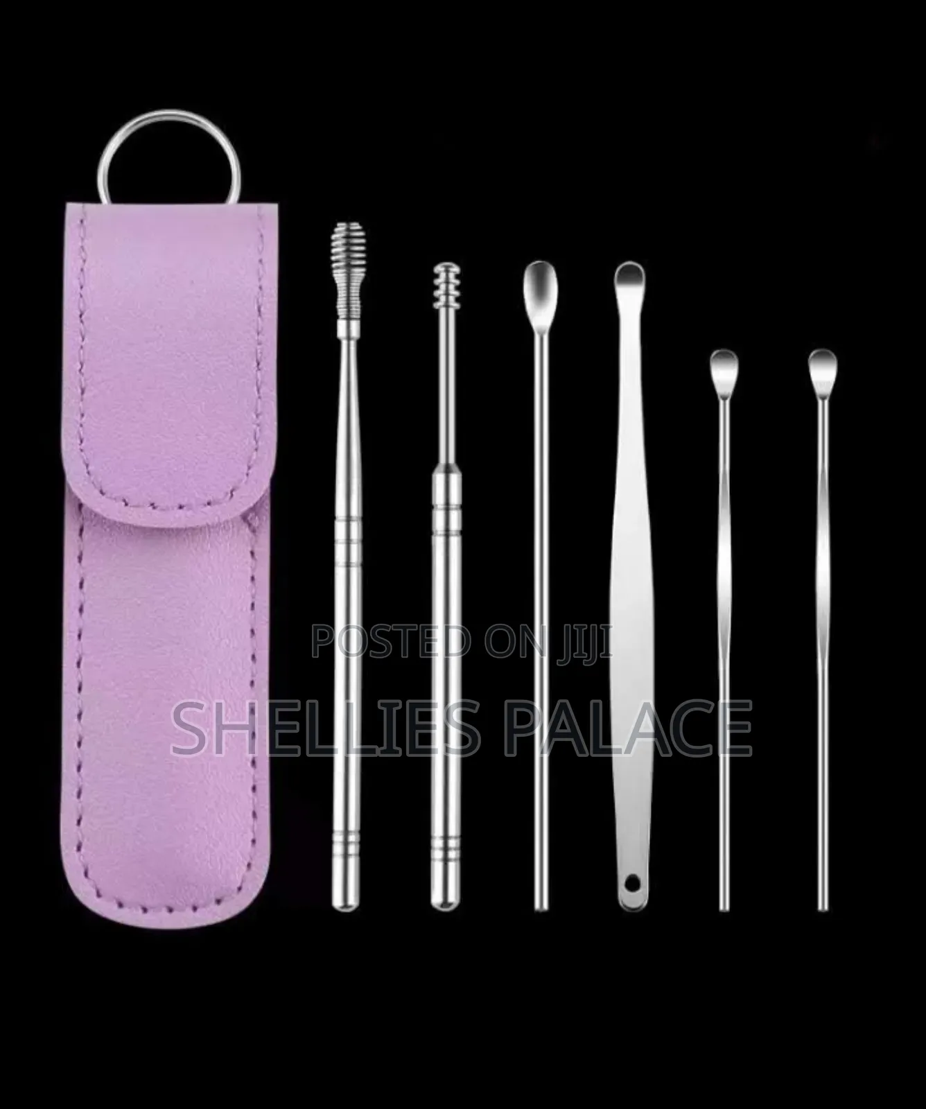 6pcs Earpick Ear Digging Spoon Dear Deep Clear Different