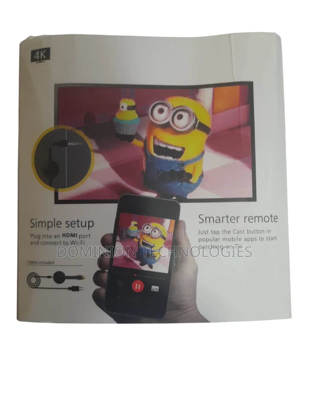 Chromecast TV Streaming Device by Google