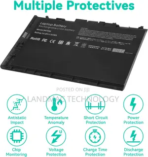 BT04XL 14.8V 52WH Notebook Battery for HP Elitebook