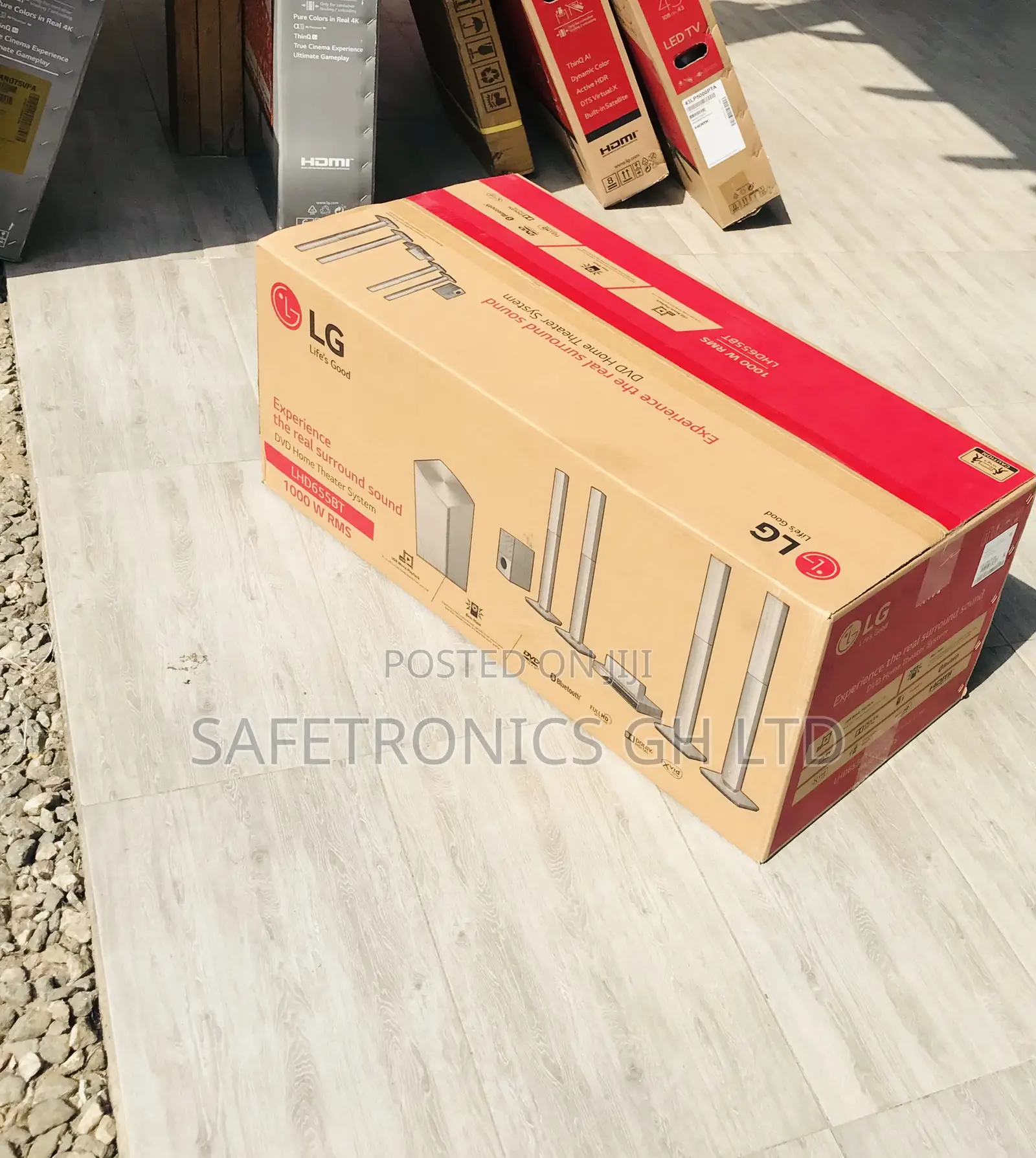 Massive Lg 1000 Watts Bluetooth Lhd655t Wireless