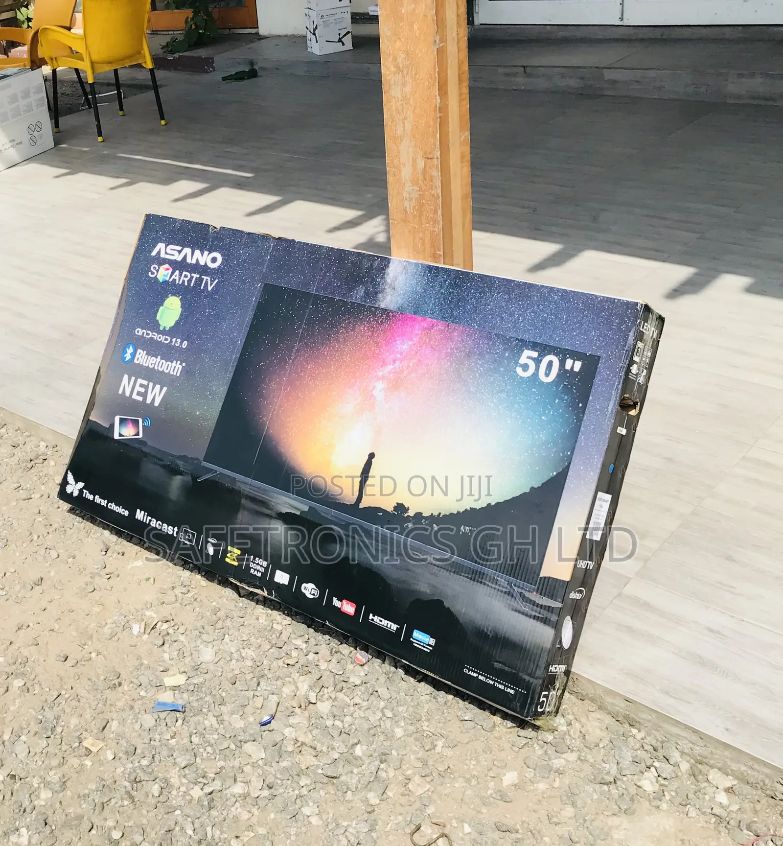 Order Authentic 50 Inch Smart UHD Led Android Asano Tv