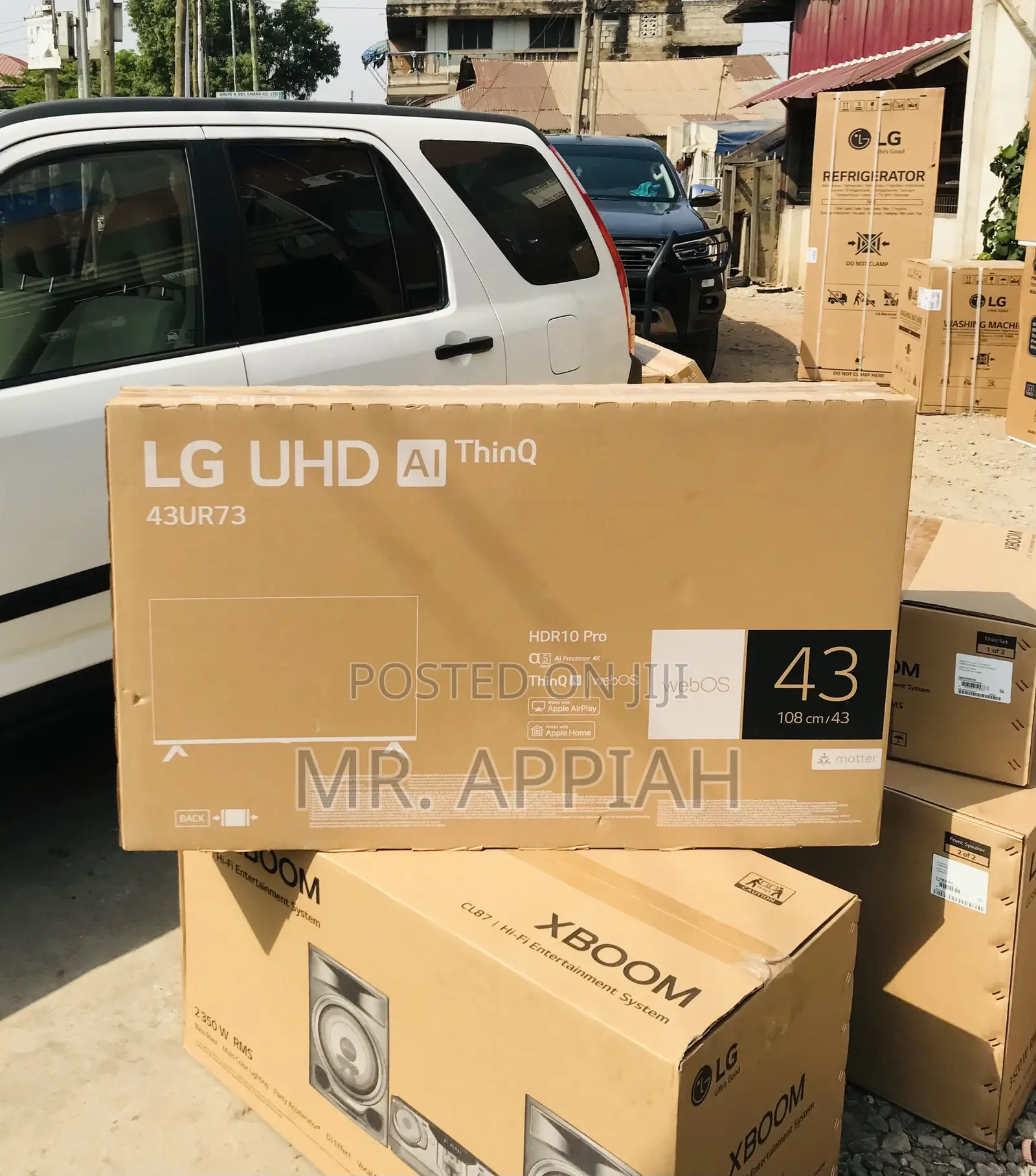 Get Lg 43UR73006LA 43 Inch Uhd Smart Television(Black).