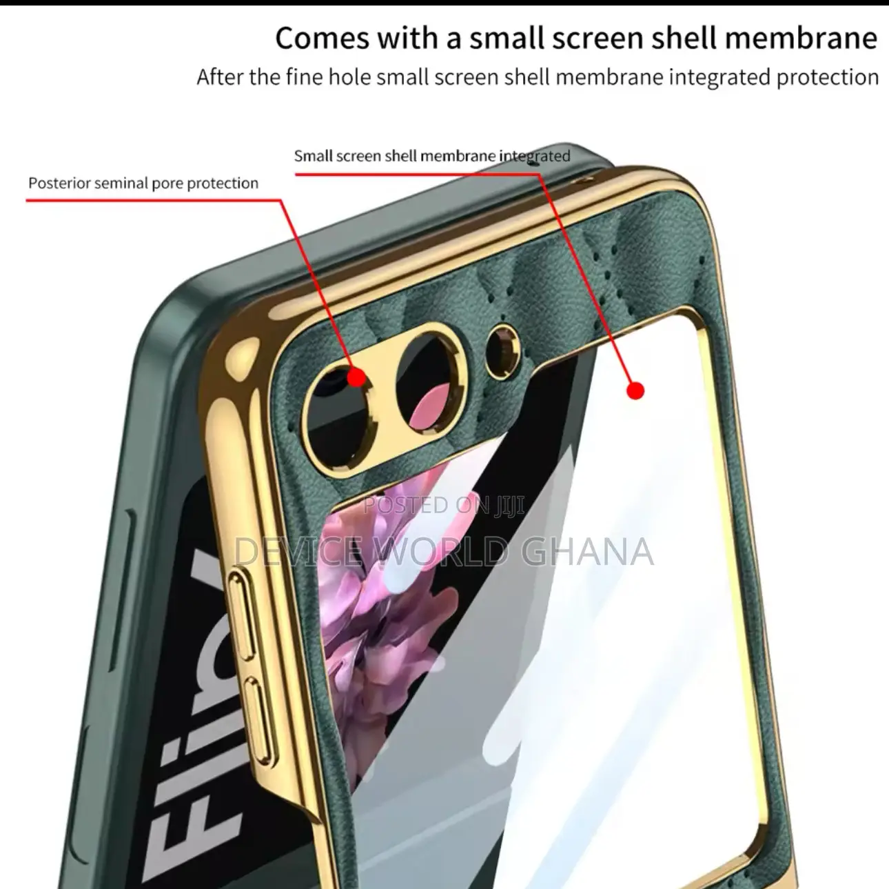 Ricke Leather Diamond Pattern Case Fo Samsung Z Fold 6 5 4 3