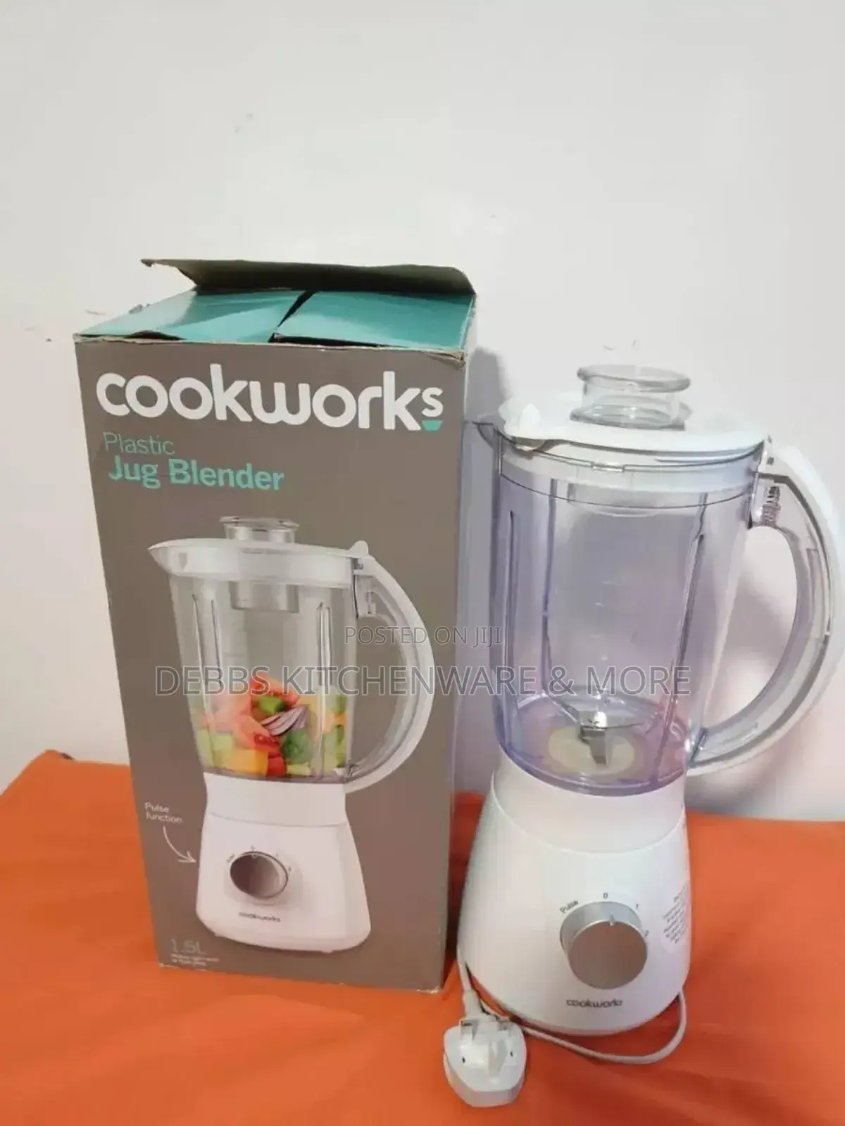 1.5litre Cookworks Plastic Blender