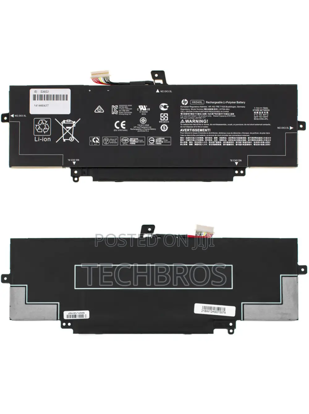 Hk04xl Battery Elitebook X360 1030 G7 G8 X360 1040 G7 G8