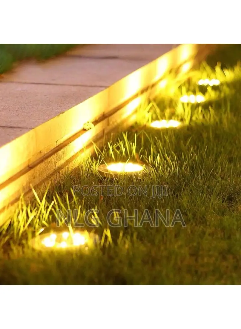 2V 4pcs 8led Outdoor Gardening Lights Decorative Lamp for Ya