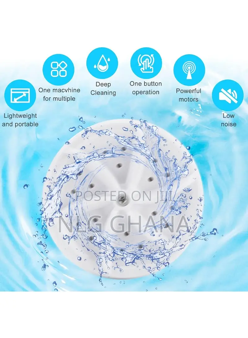 Mini Usb Portable Ultrasonic Turbine Mini Clothes Washing Ma
