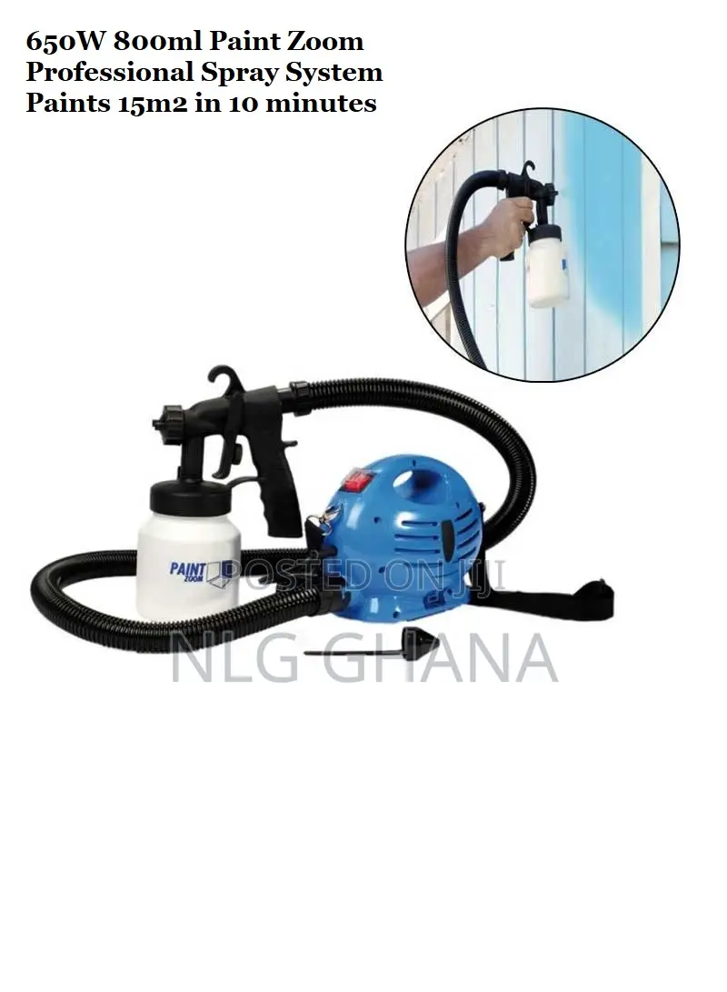 650W 800ml Paint Zoom Professional Spray System Paints 15M2