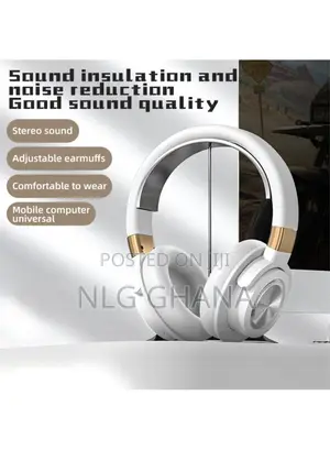 350mah Wireless Bluetooth 5.0 Gaming Headphones With Microph