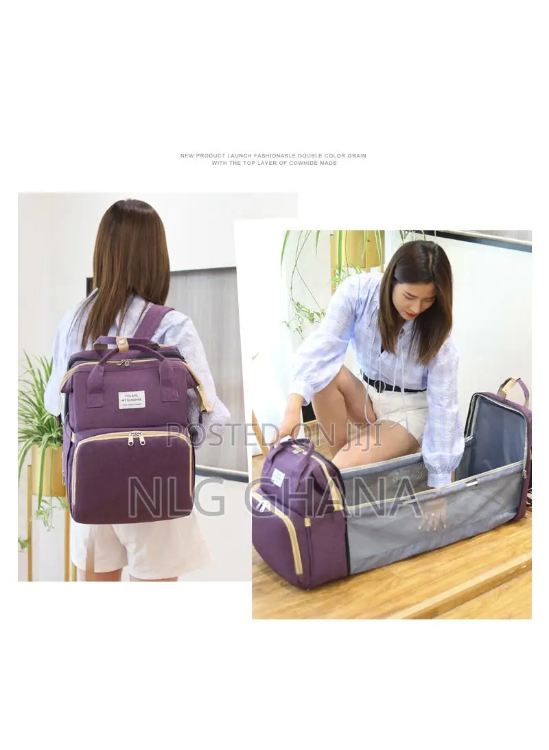 Waterproof Mommy Folding Maternity Bag Bed With Built-In