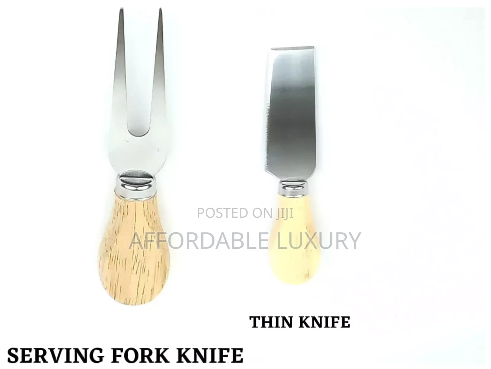 Luxury 6-Piece Cheese, Bread, Fruit Knife Set