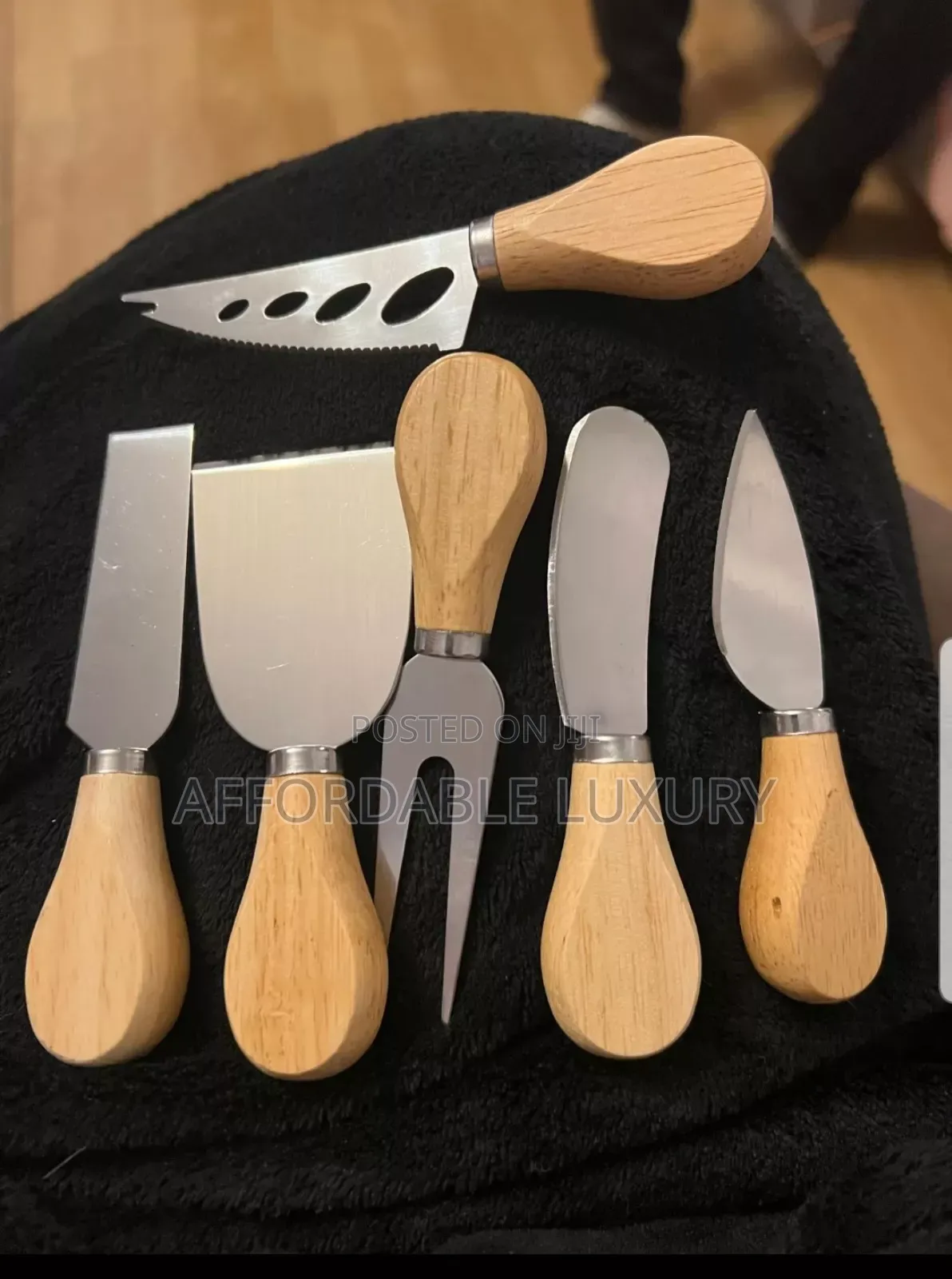 Luxury 6-Piece Cheese, Bread, Fruit Knife Set