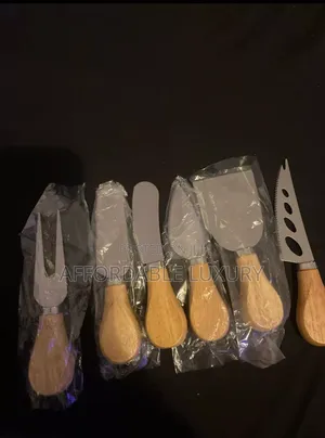 Luxury 6-Piece Cheese, Bread, Fruit Knife Set