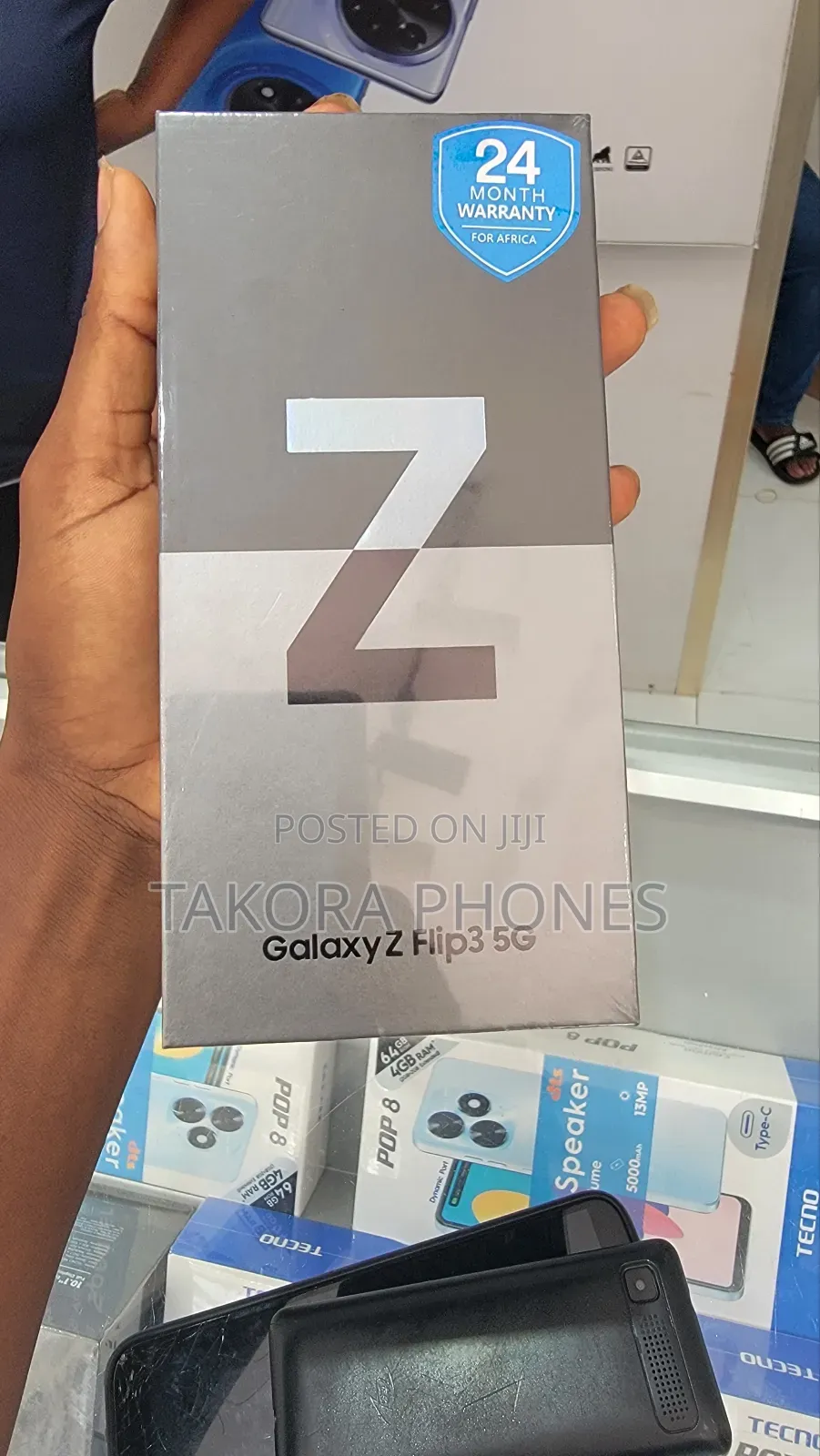 New Samsung Galaxy Z Flip 3 256 GB Black