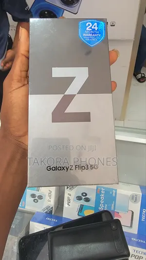 New Samsung Galaxy Z Flip 3 256 GB Black