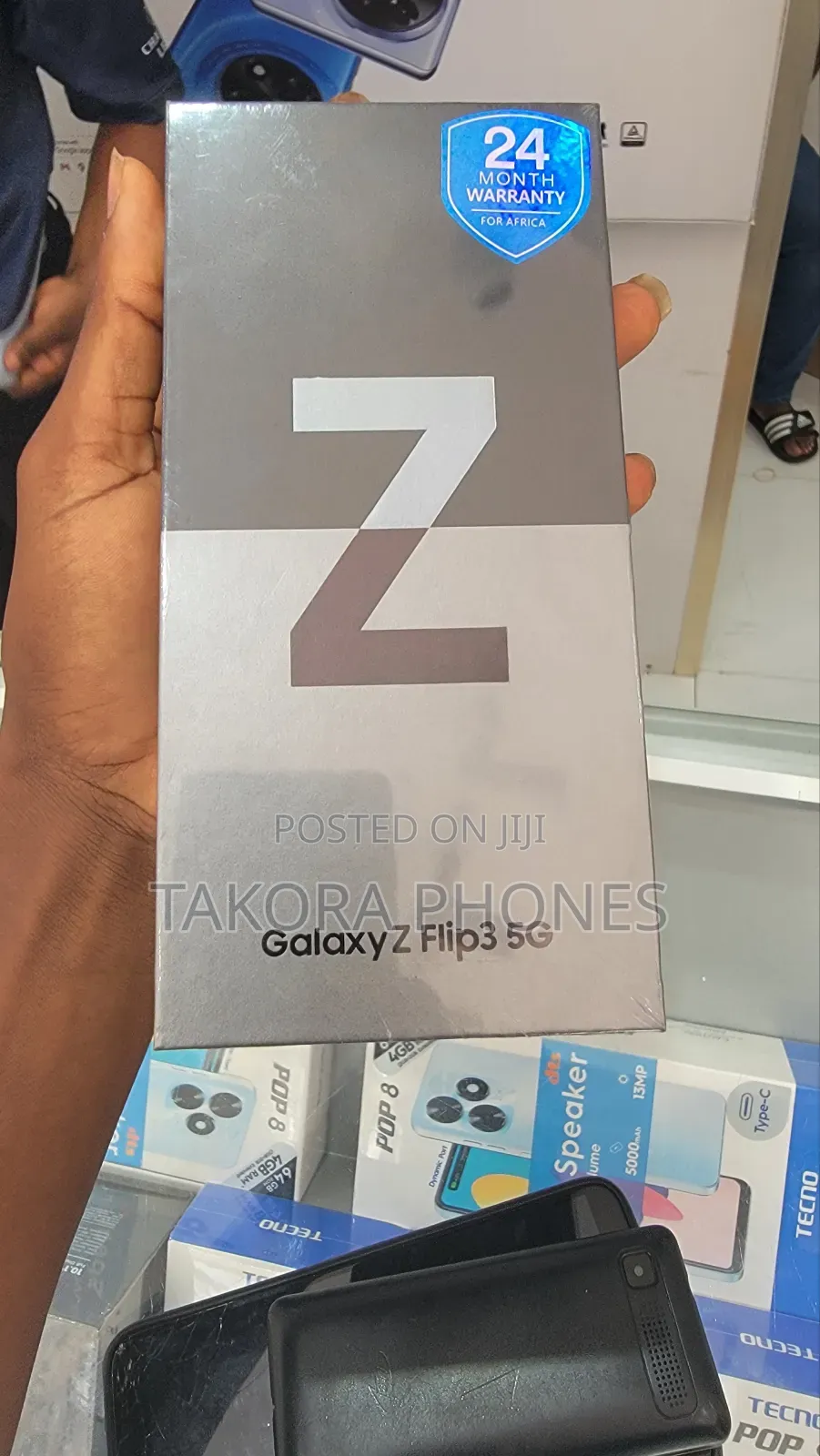 New Samsung Galaxy Z Flip 3 256 GB Black
