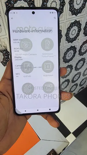 Motorola Edge (2022) 128 GB Black