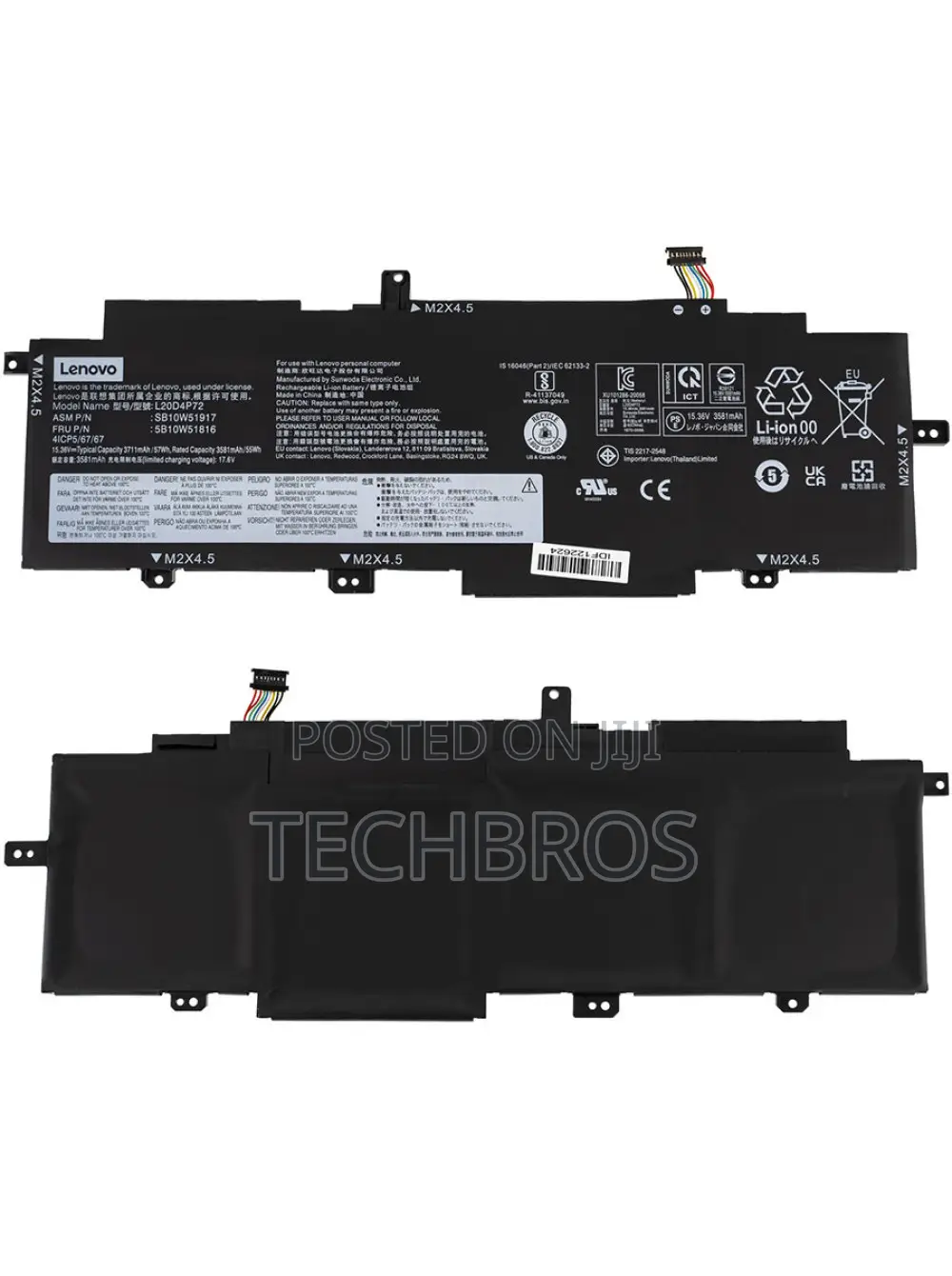 Original Battery for LENOVO L20L4P72 (Thinkpad T14s Gen 2)