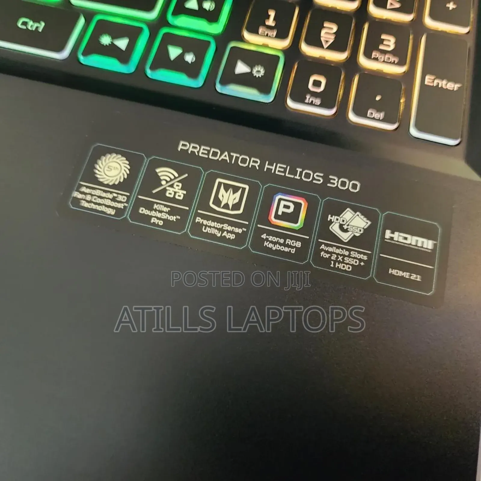 Laptop Acer Predator Helios 300 16GB Intel Core I7 SSD 1.5T