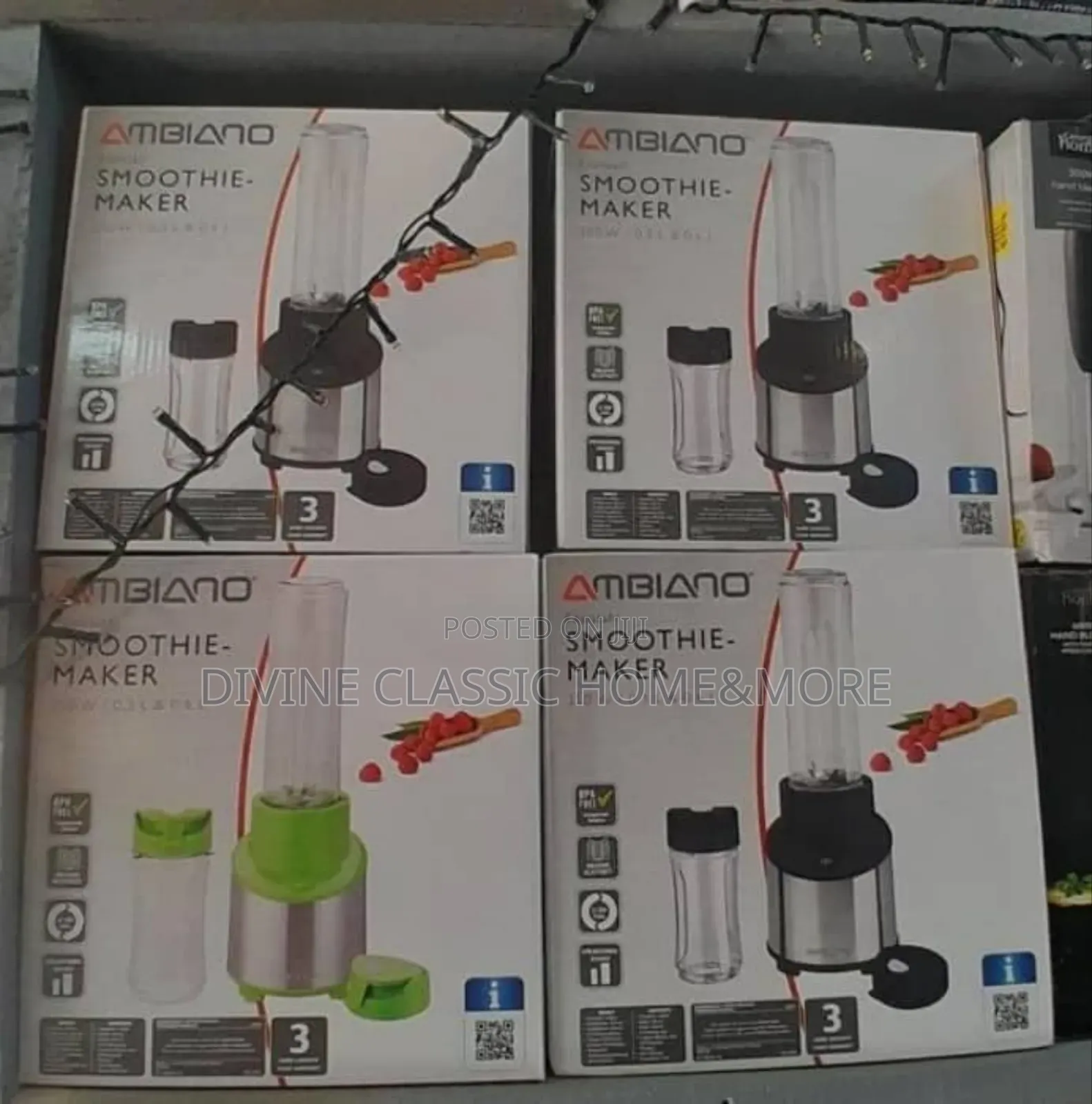 Ambiano 2 Bottles Smoothie Maker